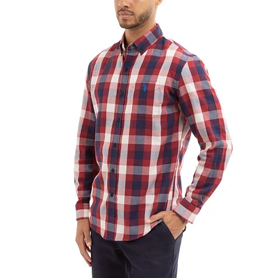 U.S. Polo Assn. Chemise tissée à manches longues pour hommes