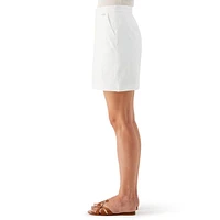 RAFAELLA Jupe-short extensible avec poches pour femme