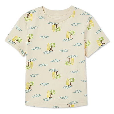 T-shirt à manches courtes George pour petits garçons Tailles 2T-5T