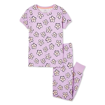 Pyjama 2 pièces George pour filles Tailles TP–TG