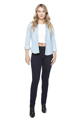 Jeaniologie ™  Women Pull On Jegging | Dark Wash