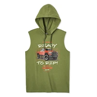 RAM Men's Hooded Muscle Tank