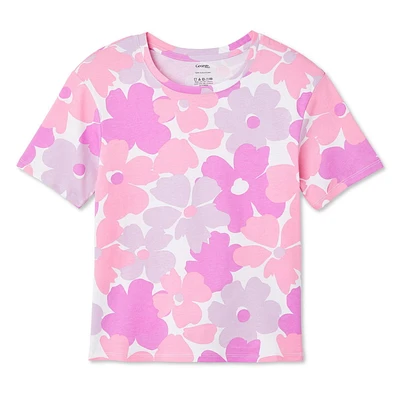 T-shirt imprimé George pour filles Tailles TP–TG