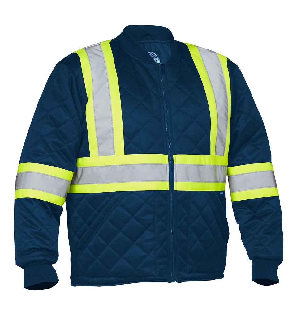 Forcefield Men's Hi-Visible Safety Freezer Jacket<br>*On-Line Exclusive