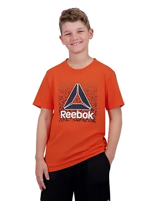Reebok T-shirt graphique à manches courtes Monotags pour garçon