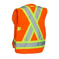Forcefield Men's Surveyor's Safety Vest<br>*On-Line Exclusive