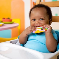 Bright Starts Soothing Soft Serve Silicone Teether, 3+ months