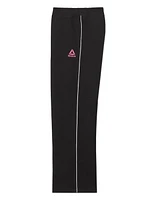 Reebok Girls Starter Wide Leg Pants with Piping and Pockets, Sizes 4-16
