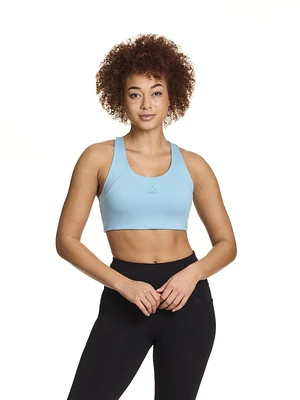 Soutien-gorge de sport Reebok « Reflex » à impact moyen pour femmes avec bonnets amovibles