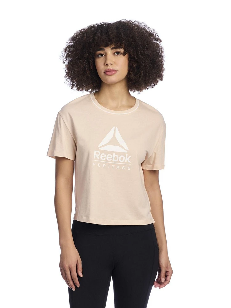 T-shirt court « Practice » Reebok pour femme