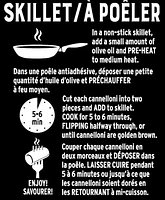 Cannelloni aux épinards et ricotta Olivieri 540g Cannel Epin/Ricotta Oli 540 g