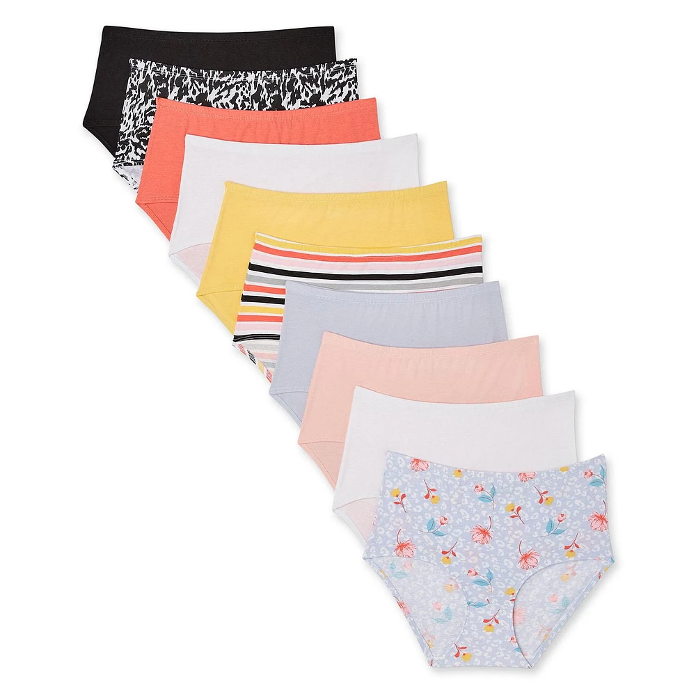 George Women's Jersey Briefs 10-Pack