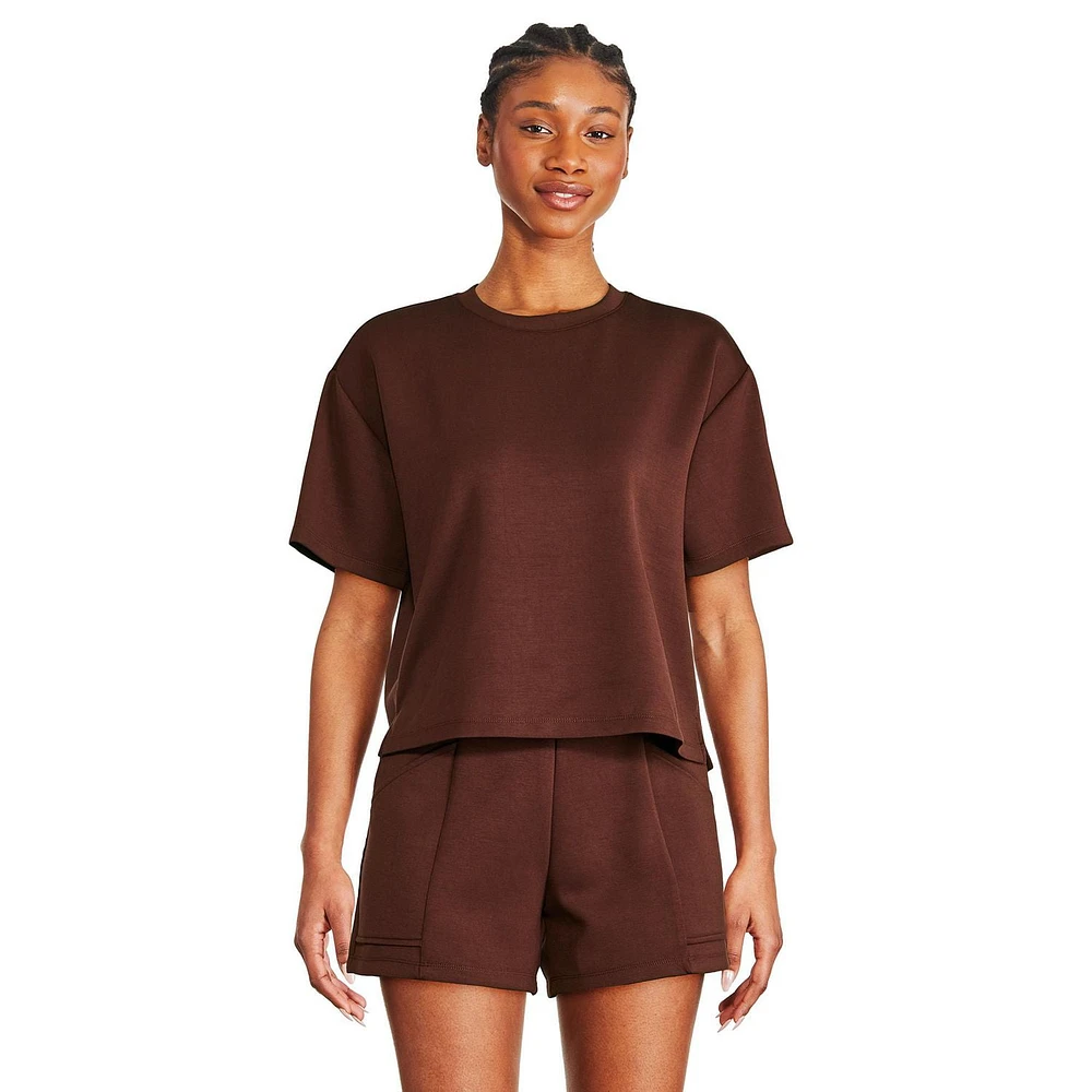 T-shirt en tricot doux George pour femmes