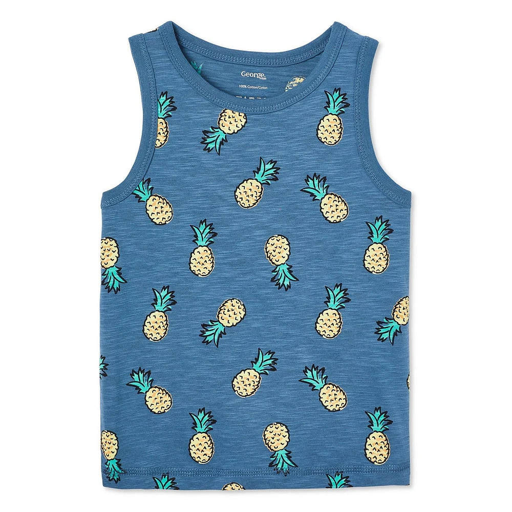 George Toddler Boys' Graphic Tank, Sizes 2T-5T