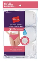 Hanes Women's P3 Comfort Cotton Hi-Cut