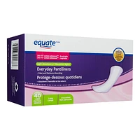 Equate Light Absorbency Long Pantiliner Unscented,  40 Count, 40 Light Absorbency Long Pantiliners Unscented