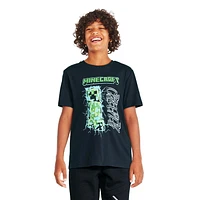 Minecraft Boys' Graphic Tee
