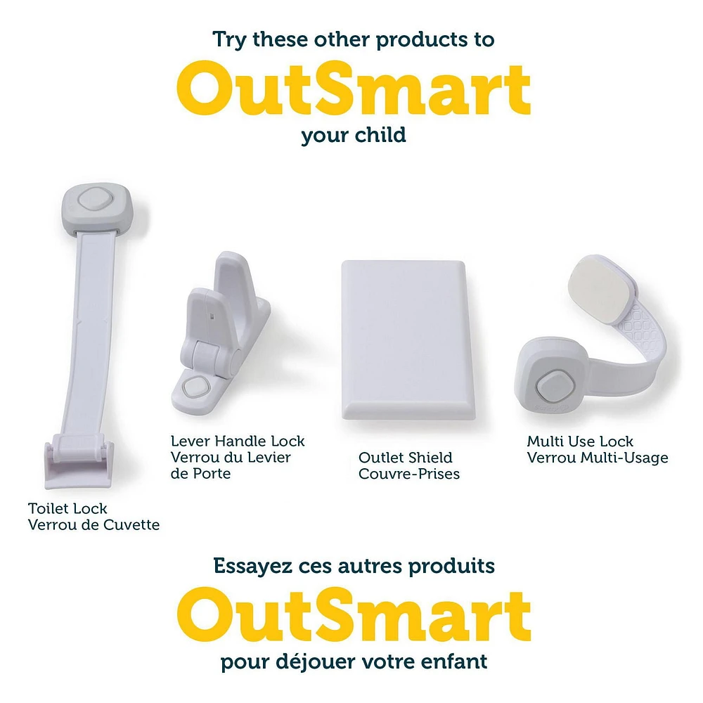 Safety 1st Outsmart Lever Handle Lock, Door Handle Lock