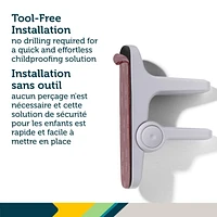 Safety 1st Outsmart Lever Handle Lock, Door Handle Lock