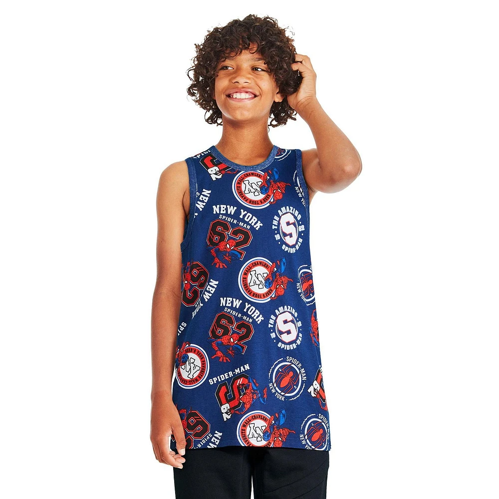 Marvel Boys' Spider-Man Tank