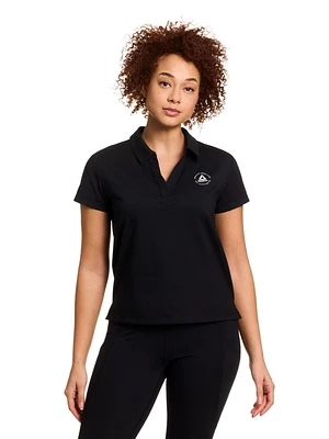 Polo à manches courtes Prep Meet & Greet Reebok pour femmes Tailles XS-2XL
