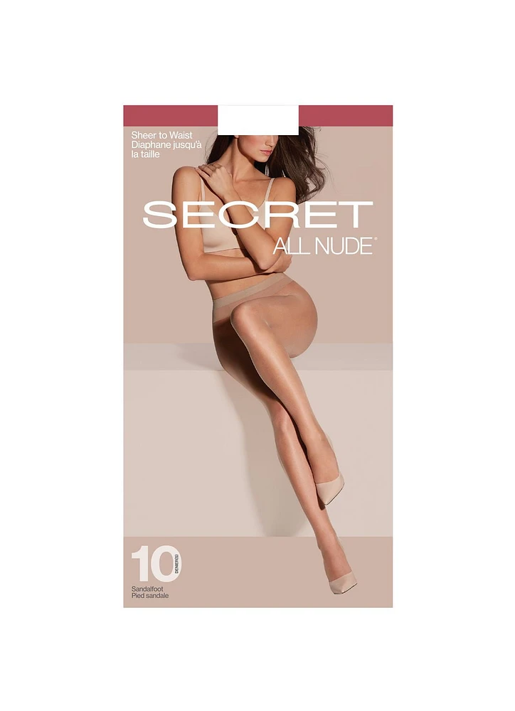 Secret® All Nude Bas-Culotte 1pk