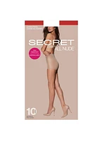 Secret All Nude Control Top Pantyhose 1pk, Sizes B to D