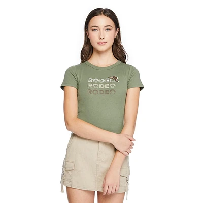 T-shirt à manches courtes No Boundaries pour femmes