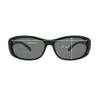 Les surlunettes de soleil FitsOver de Polar Optics