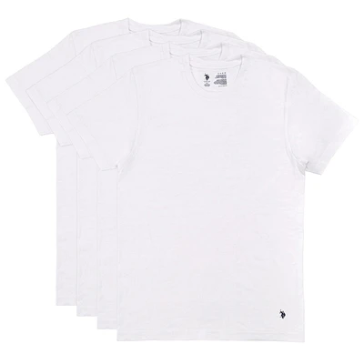 U.S. POLO ASSN. Paq. de 4 T-shirts à encolure ras du cou