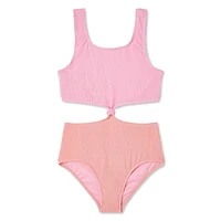 George Girls' Knot 1-Piece Swimsuit