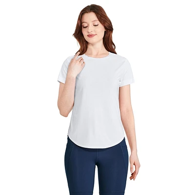 T-shirt à manches courtes Athletic Works pour femmes