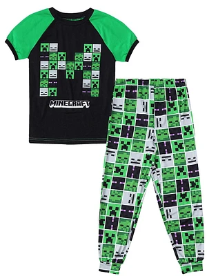 Pyjama 2 pièces Minecraft