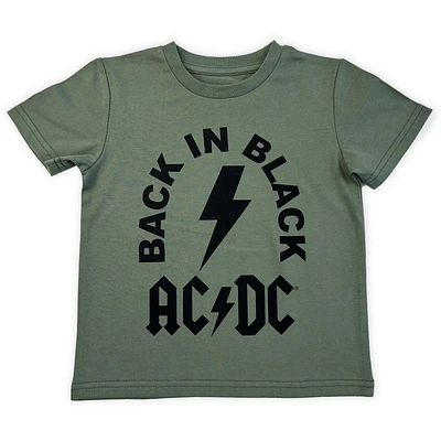 AC/DC T-Shirt à manches courtes a garcon a bas age