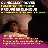Sous-vêtements de nuit Goodnites pour filles,  Giga Pack, Taille XS - XXL | 44-24 Sous-Vêtements Taille XS - XXL | 44-24 Sous-Vêtements