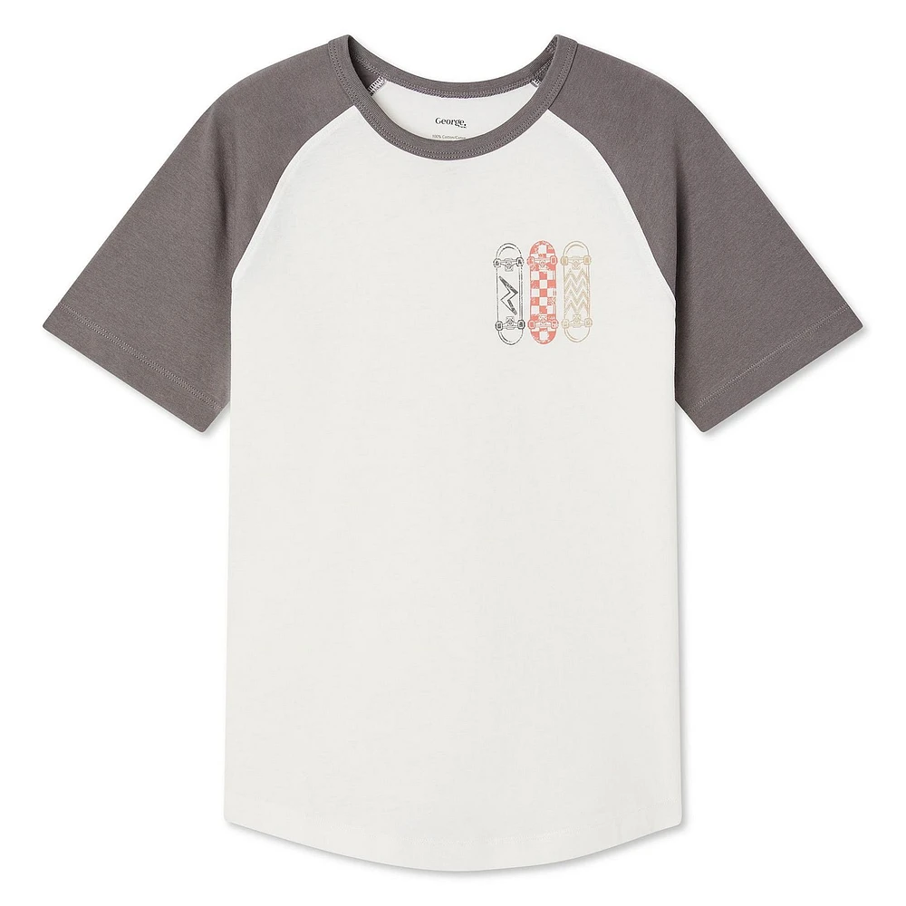T-shirt à manches raglan George pour garçons