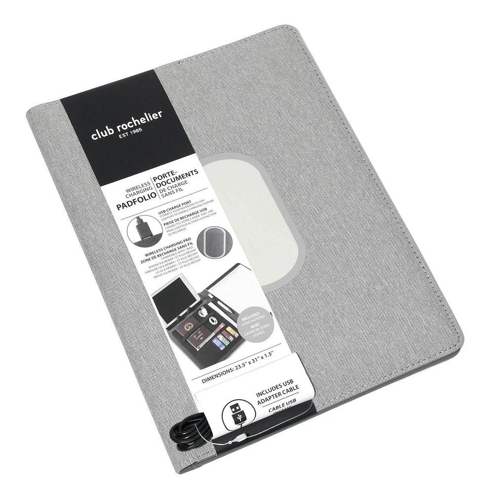 CLUB ROCHELIER WIRELESS CHARGING PADFOLIO