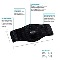 Male Back Belt Medium