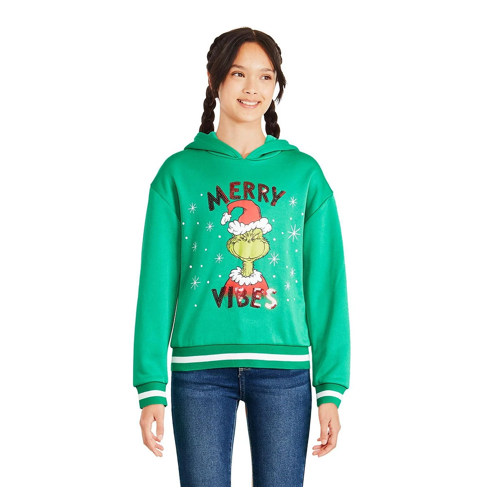 Chandail à capuchon The Grinch pour filles