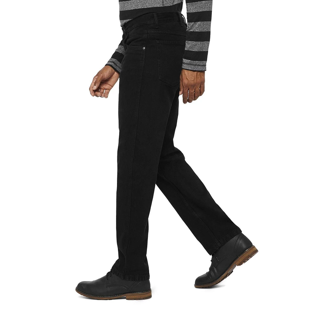 Jean à jambe droite George pour hommes
