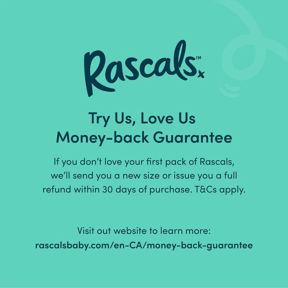 Les couches de qualité Jumbo de Rascals Unisexe, tailles N-7