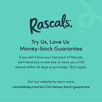 Les couches de qualité Jumbo de Rascals Unisexe, tailles N-7