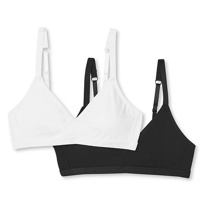 Lot de 2 soutiens-gorge pour débutantes George filles Tailles P–TG