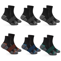 Fruit of the Loom Garçons 6 Paires Socquettes Pour
