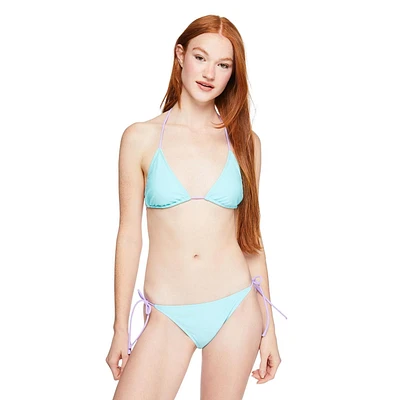 Haut de bikini en triangles No Boundaries pour femmes