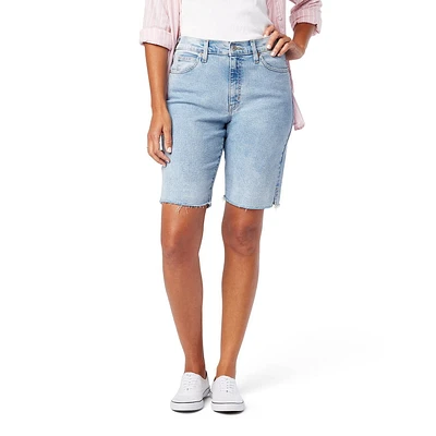 Levi Strauss Signature.MD Bermuda taille haute d’époque pour femme