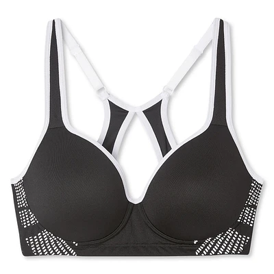 Soutien-gorge de sport réglable à l’arrière Athletic Works pour femmes