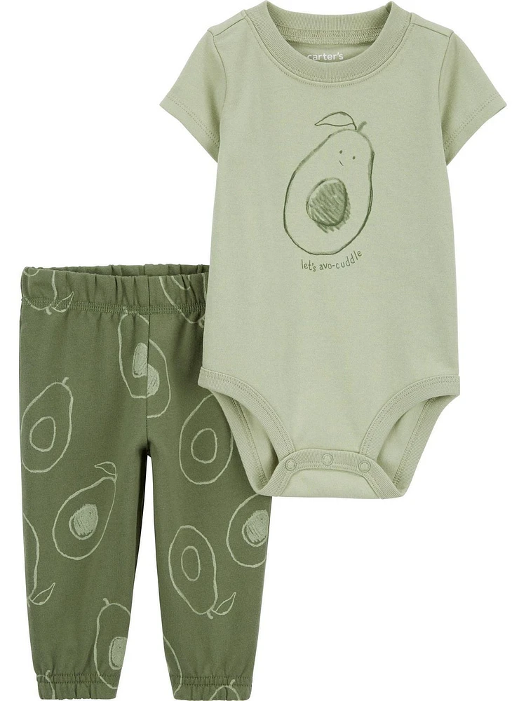 Ensemble pantalon pour bébé garçon Carter's Child of Mine - Avocat