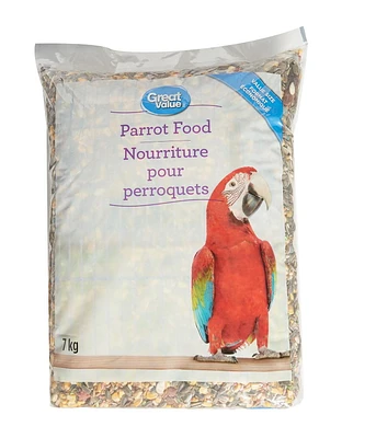Great Value Parrot Food 7kg, specially formulated