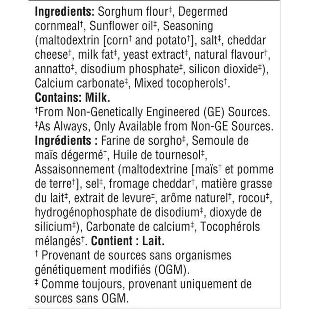GERBER® P’TITS CROQUANTS(MD) Cheddar doux, coll. pour tout-petits 42 g 42 GR